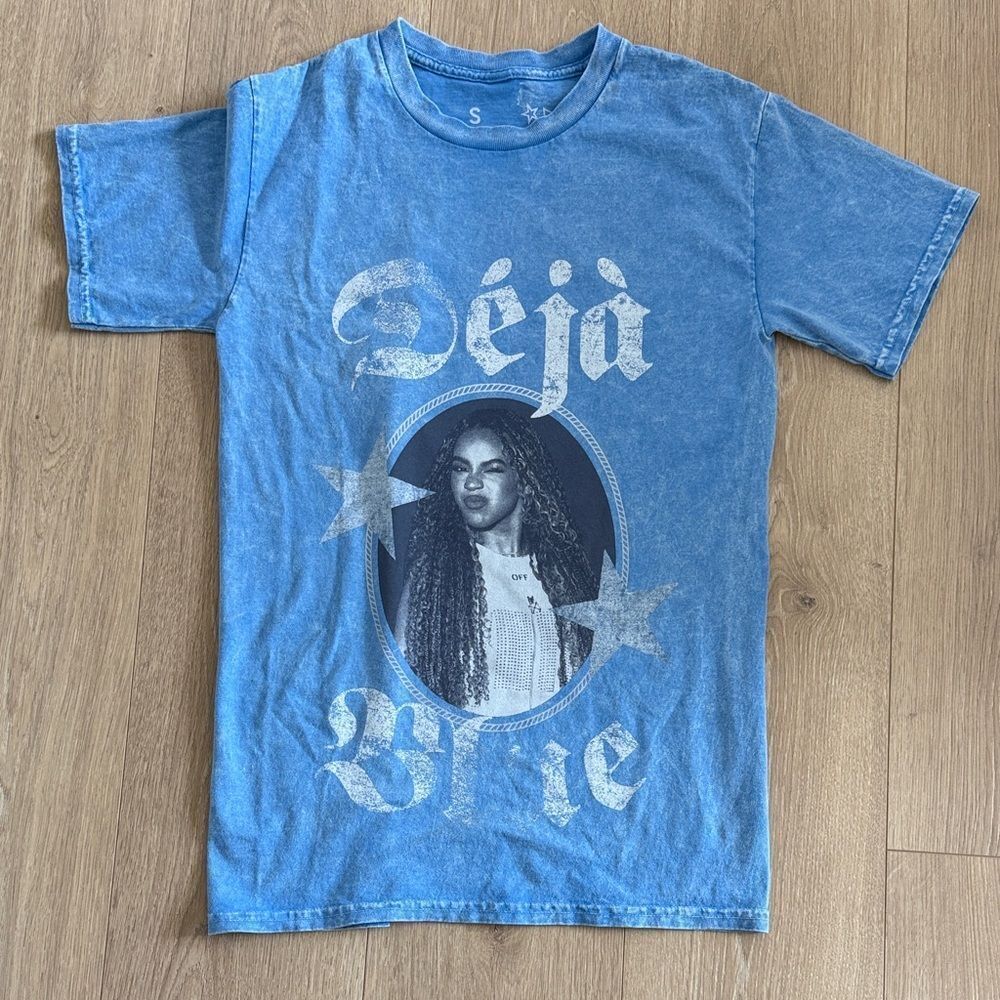 Cowboy Carter Tour Déjà Blue tee sz. S